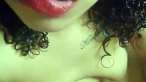 latina pornstar masturbates pussy