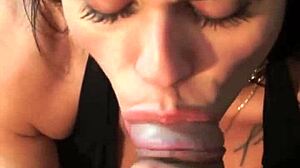 In this personal view, F� Welter passionately sucks the director's big cock in the backstage of ErotikaXXX podcast