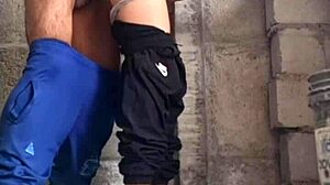 Hot Hermanastra Sneaks from University for Secret Outdoor Bang!