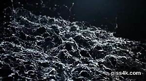 hey, check these innocent lesbo chicks getting covered in pee and splashing wet slits?