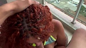 I love how Carioca devours Japa's pussy with big cock power in hotel POV.