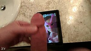 Masked tribute with blowjob and cum for nympho2225