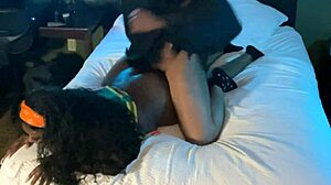 Cheerleader Bent Over Gets Plowed by Big Black Cock