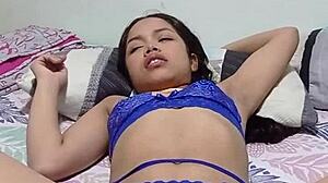 my latina stepsister surprises me with a hot movie night