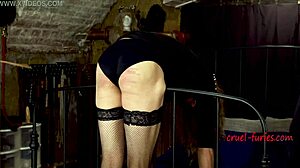 feminized paintoy endures brutal mistress humiliation in femdom bdsm