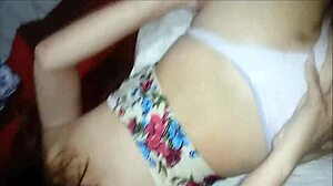 First porn video of naughty wife with husband