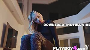 huge ass babe strips passionately exposing amazing naked body with small tits and bubble butt