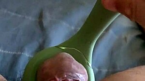 Moaning While Masturbating With Toy