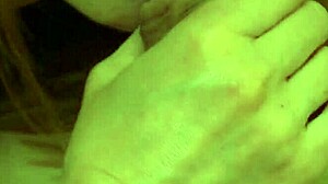 Nata Ocean petite 18+ sucks cock with group flashing panties