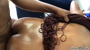 i pounded my hot friend babe doggystyle rough with her tight pussy moaning to monster cock orgasms in homemade action