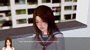 after the party, banging my wife’s stepdaughter in holiday pov porn