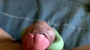 Moaning While Masturbating With Toy