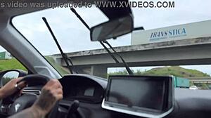 I give my ass to the client, letting him cum inside my pussy