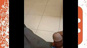 A guy flashes his dick on Omegle.