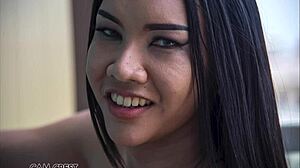 Sindy Struts Orange Bikini Before Kinky Transsexual Anal Play