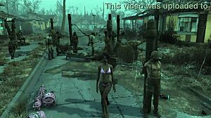 Shemale goddess in Fallout 4 with big cock