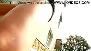 Hey, watch lauryn may do euro solo masturbation with outdoor dildo toys and double penetration anal plugs