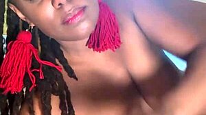 Does ebony fuck herself with toys?