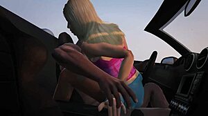 Franklin Gets Hooker Service In GTA 5!