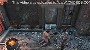 Shemale goddess in Fallout 4 with big cock