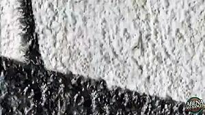 Two sexy slim teen 18+s finger wet shaved pussies before hardcore foursome with big black cocks.