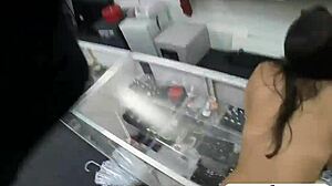 College Girl Banged by Creepy Pawn Dude 😳