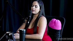 बुर्जुआ के कम्पिलाडोस स्विंग कास्ट में टिफनी रोचा और राफेला सवाना डोमिनेशन पार्ट 1, शीयर रेड में 😍🔥