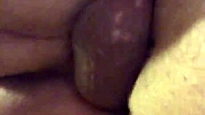 My girlfriend bends over for amateur doggystyle with friend.