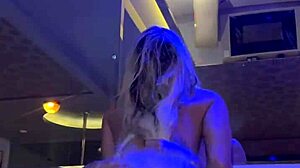 Mc parties with blonde slut in motel