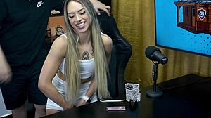 bianca demarchi bites ruan's ear and neck outdoors