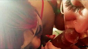 Watch this amazing double blowjob compilation!