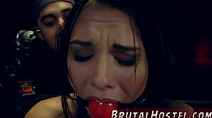 Amateur blonde teen 18+ strips on webcam for extreme gangbang