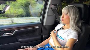 Hot Colombian Latina Aradiahellx Bends Over for Wet Public Car Casting Sex