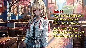 i stroke to marin kitagawa's joi game