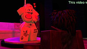 Nasty white bitch fucks big black cock