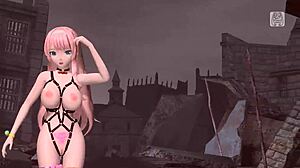 Megurine Luka Bound Nude