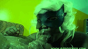 Nasty Bbw Thot Deepthroats Cock Until Puking Then Kisses Husband