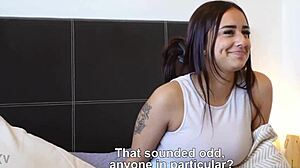 Chubby latina bent over with interracial big cock amateurs curvy brunette handjob ousadinha no matinho esposa e o bbc