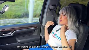 Hot Colombian Latina Aradiahellx Bends Over for Wet Public Car Casting Sex