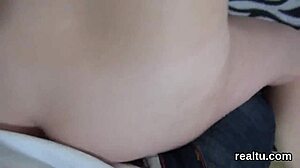 adorable czech teen 18+ gets seduced in shopping centre and fucked hard in pov with clothes ripped.