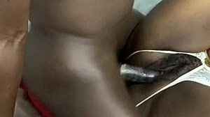 Two Lesbians Fuck Big Black Cock