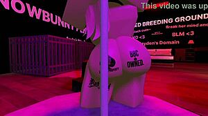 Nasty white bitch fucks big black cock