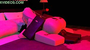 Nasty white bitch fucks big black cock