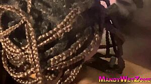 My village wife cheated with the plumber, getting spanked and fucked