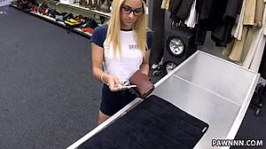 Woman Fucks For Ring At Pawn Shop