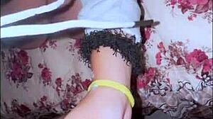 Cute mexican girl has first homemade sex in the room