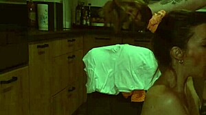 he bends me over and fucks me on the kitchen counter 😩