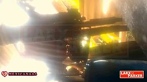 mexican babe kassandra dances and masturbates wet pussy in casting interview