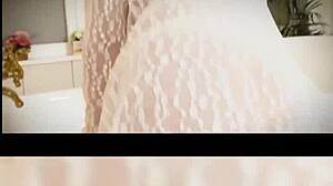 Horny Japanese Model Auditions In Sexy Casting Interview Showing Natural Tits