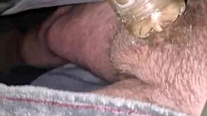 M4rkus77 Breeds His Fleshlight Handsfree In Public